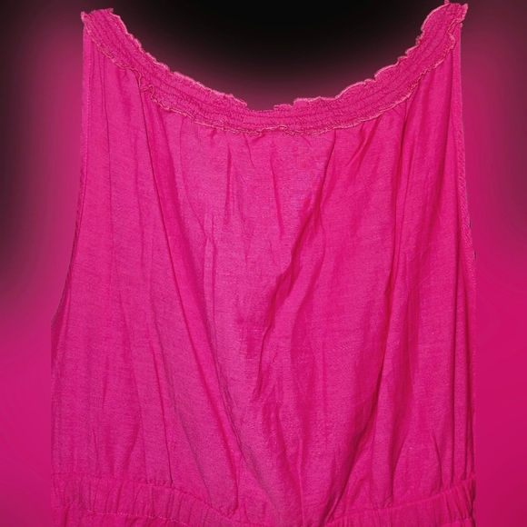 Pink Sundress with Ruffles - Picture 2 of 7